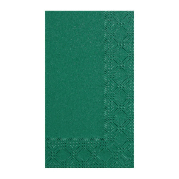 Green Dinner Napkin, 2 Ply, 1/8 Fold, PK125