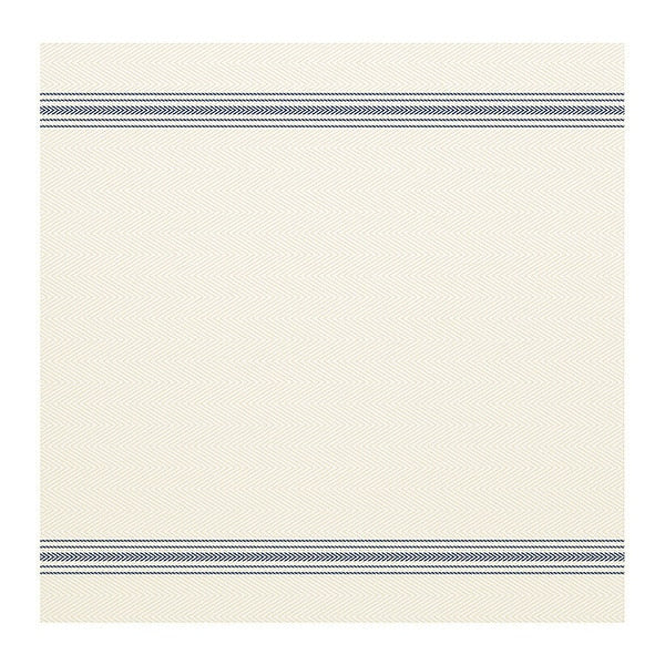 Dishtowel, White, Blue, White, PK250