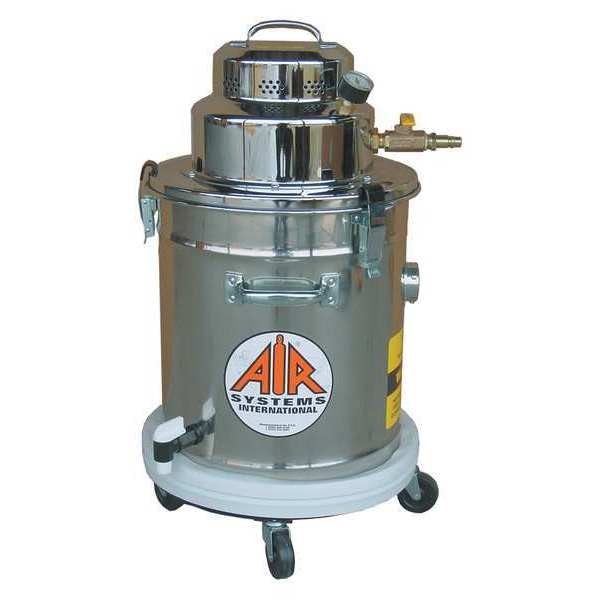 HEPA Vacuum System, Pneumatic, 5 gal., 1/2
