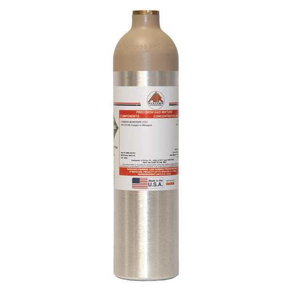 Calibration Gas, 20 ppm CO, 103L