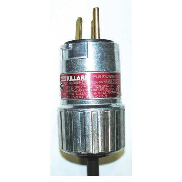 Plug, Explosion-Proof, 15 amp, 250VAC