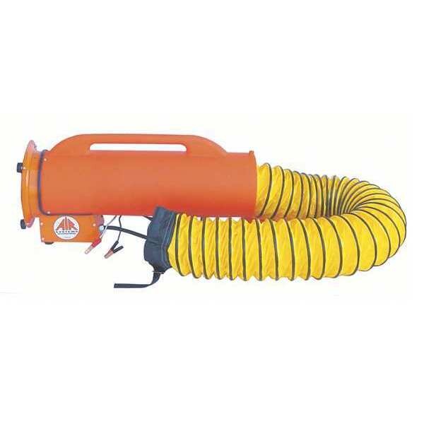 Fan, 15 ft. Duct Canister, 8
