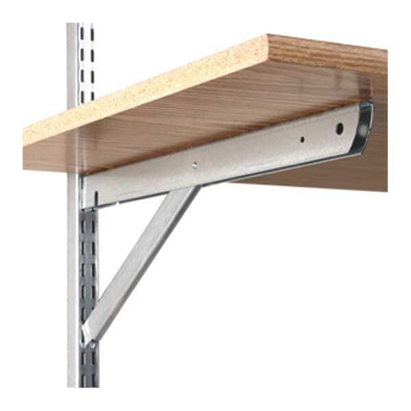 Double Slot Support Arm Bracket, 20 in, PK10