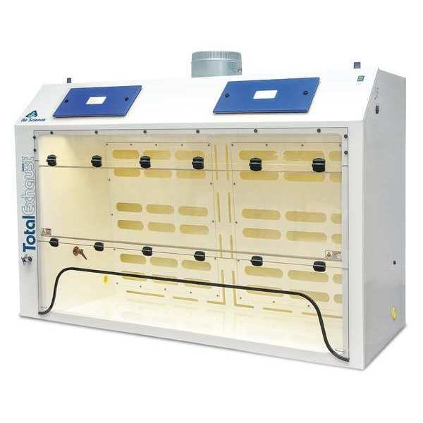 Polypropylene Total Exhuast Fume Hood, Width: 48