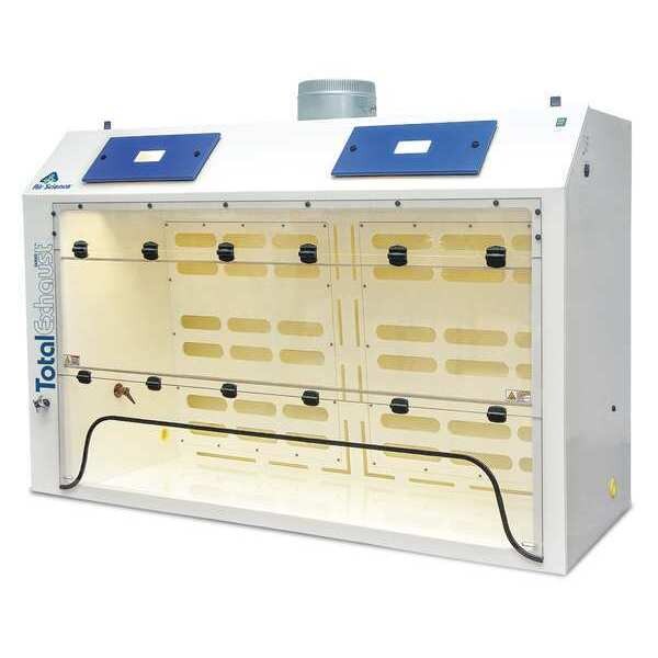 Polypropylene Total Exhuast Fume Hood, Width: 36