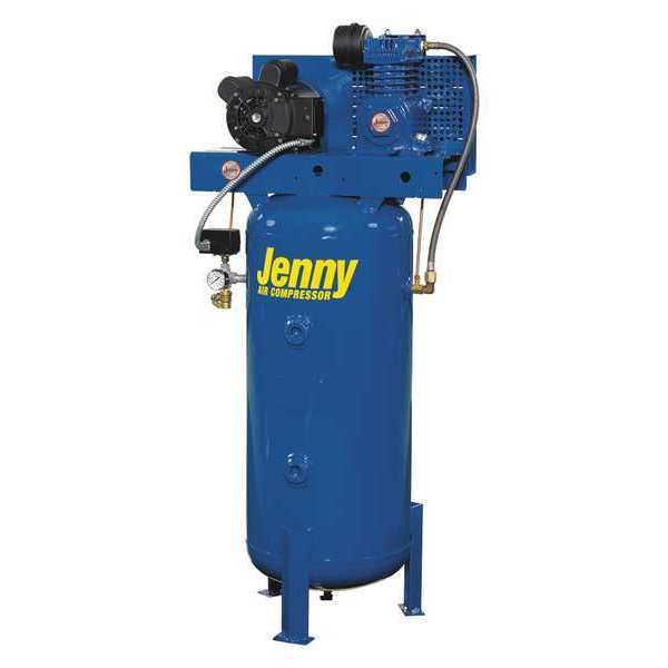 Air Compressor, Stationary, 6.2cfm, 125 psi