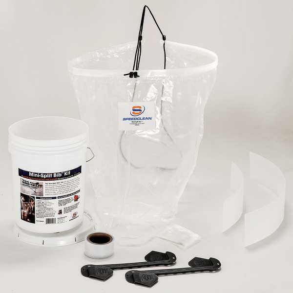Mini Split Bib Kit, Replacement, Reusable