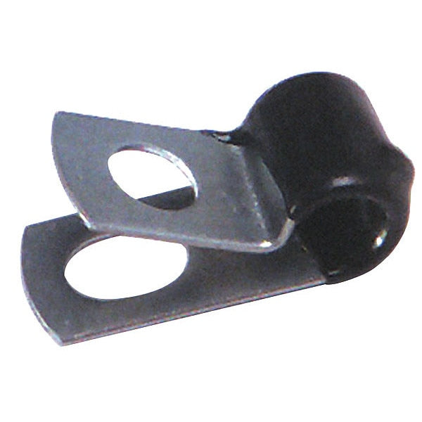 Vinyl Insul. Steel Clamps, 1/2