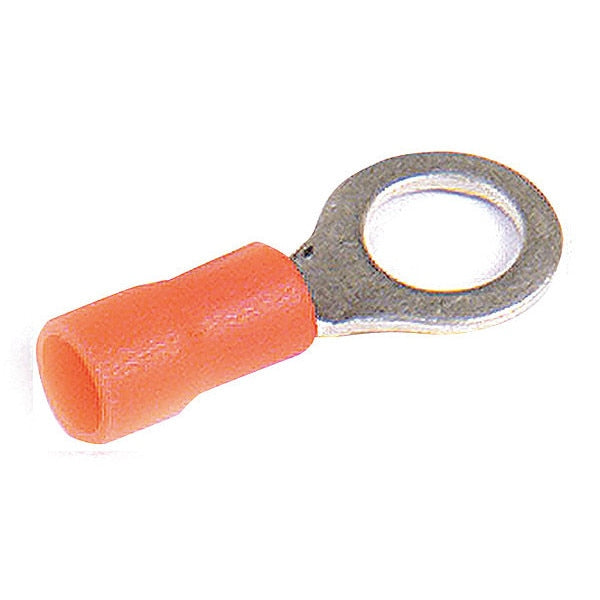 22-16 AWG Vinyl Ring Terminal 1/4