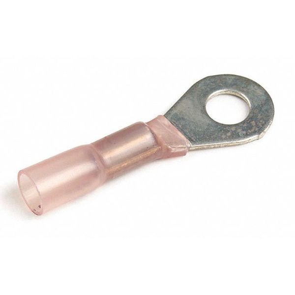 20-18 AWG Heat Shrink Ring Terminal #8 Stud PK