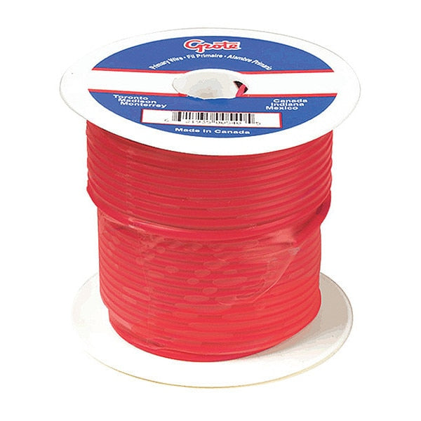 Primary Wire, 10 Gauge, Red, 100 ft. Spool