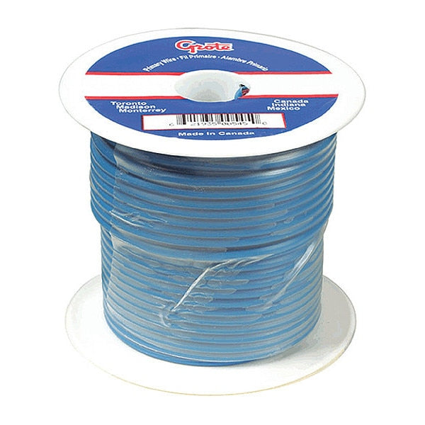 Primary Wire, 20 Ga, Blue, 100 ft. Spool