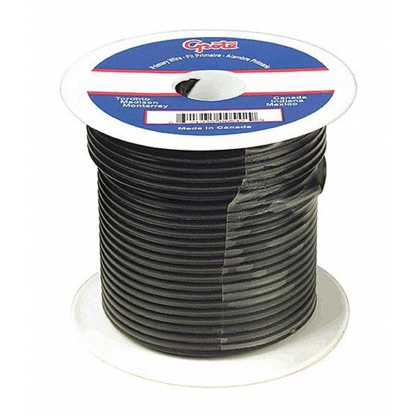 Primary Wire, 12 Gauge, Black, 100 ft.Spool