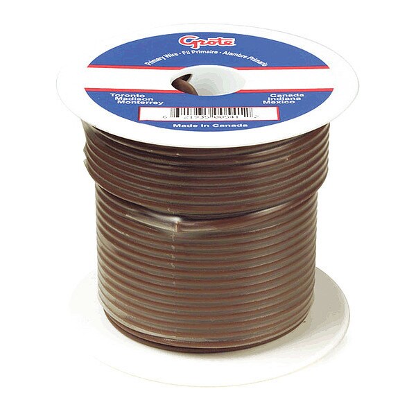 Primary Wire, 16 Gauge, Brown, 1000ft.Spool