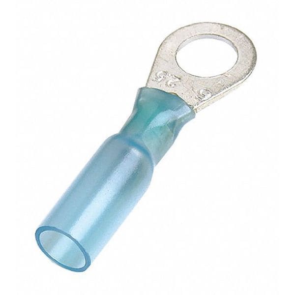 16-14 AWG Heat Shrink Ring Terminal #10 Stud PK