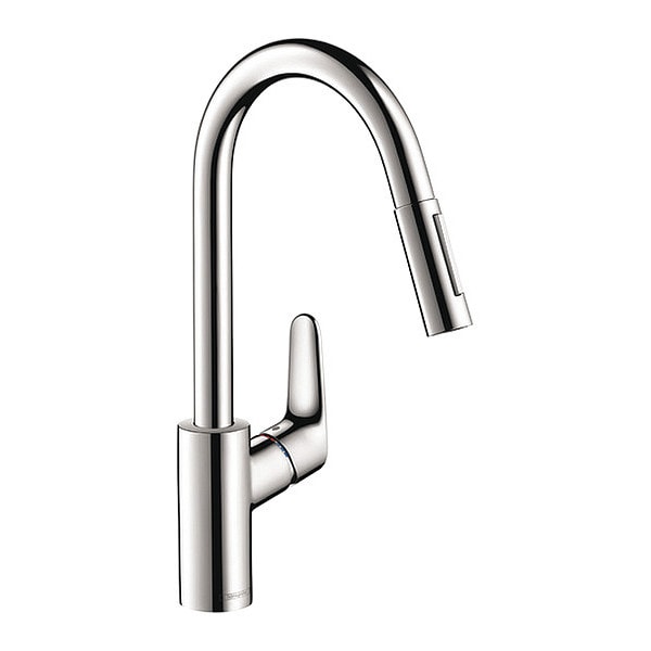Single Hole Only Mount, 1 Hole Focus Higharc Kitchen, Pd 1.75Gpm CH