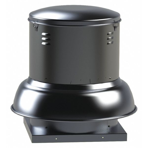 Downblast Exhaust Fan, 1/4HP, 1Ph, 1600 rpm