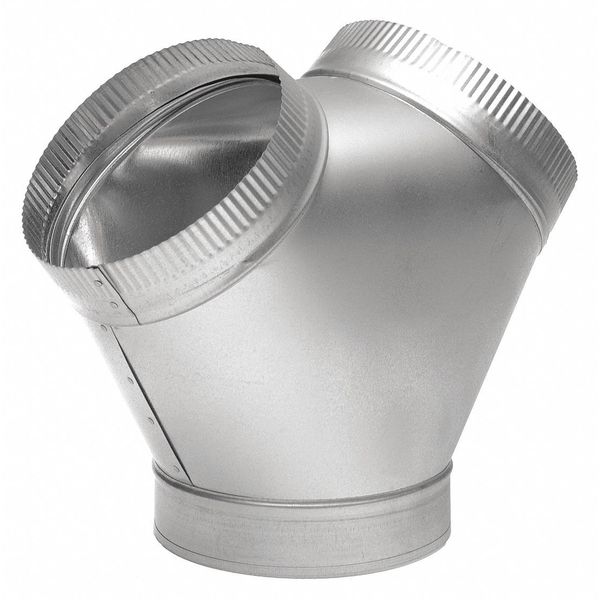 Y Sheet Metal Adaptor, 6x6x8