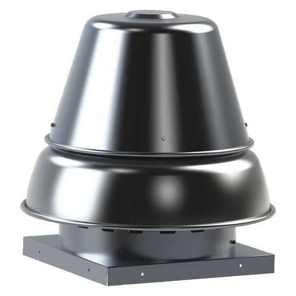Downblast Exhaust Fan, 1/4Hp, 1Ph, 1075rpm