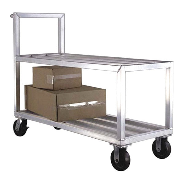 Aluminum Mobile Truck, 2 Shelves, 3000 lb.