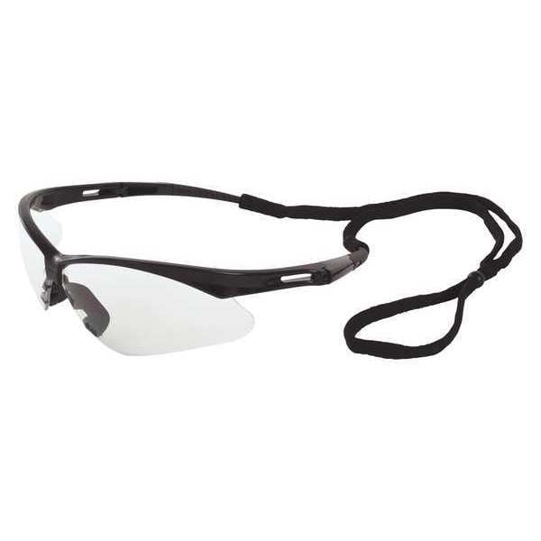 Safety Glasses, Clear Polycarbonate Lens, Scratch-Resistant