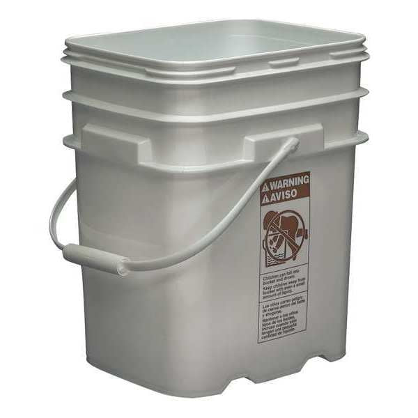 Plastic Container, 5 gal.