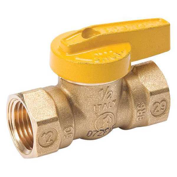 Gas Cock Ball Lever, Handle Csa, 1/2