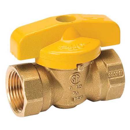Brass Gas Ball Valve Lever Handle, 3/4