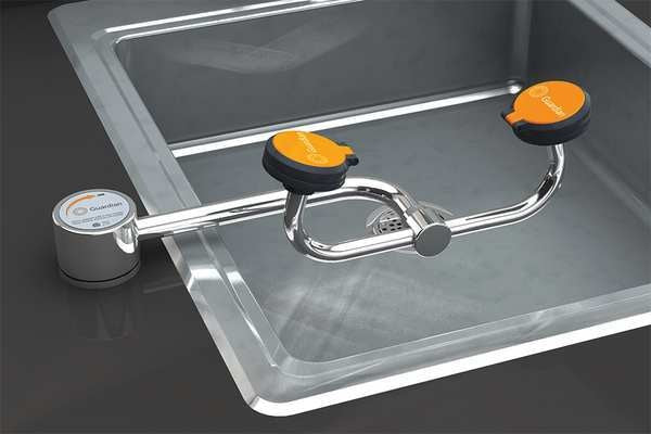 Deck Mounted Eyewash Station No Bowl