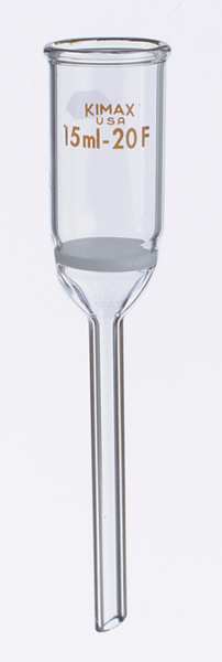 Funnel, Filter, Buchner, Fritted, F, 600 mL