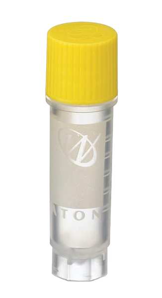 Cryoelite, Strl, 2mL, FS, Ylw Cap, PP, PK500