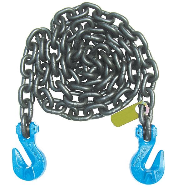 5/16 Grade100 Tagged Recovery Chain 10Ft