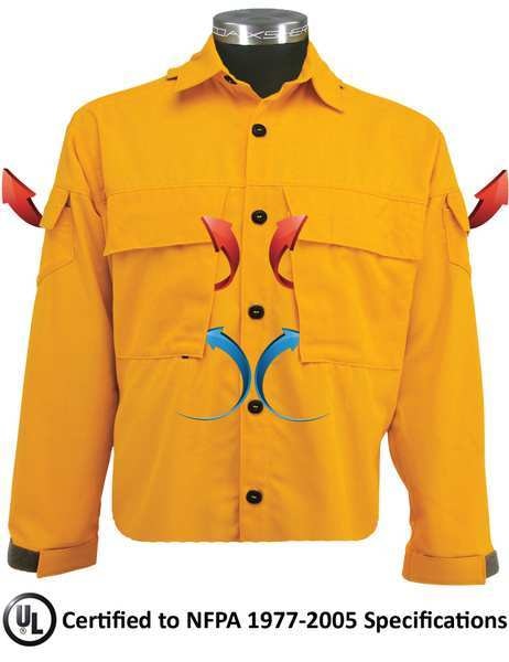 CX Wildland Vent Brush, Shirt, M