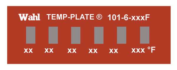 Non-Rev Temp Indicator, Mylar, PK10