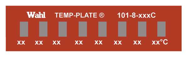 Non-Rev Temp Indicator, Mylar, PK10