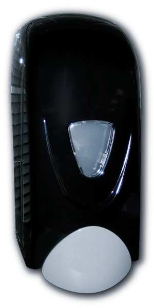Soap Dispenser, 1000mL, Black/Gray, Height: 11 in