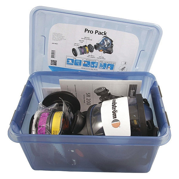 Sundstromâ¢ SR200 Full Face Respirator Kit, M/L