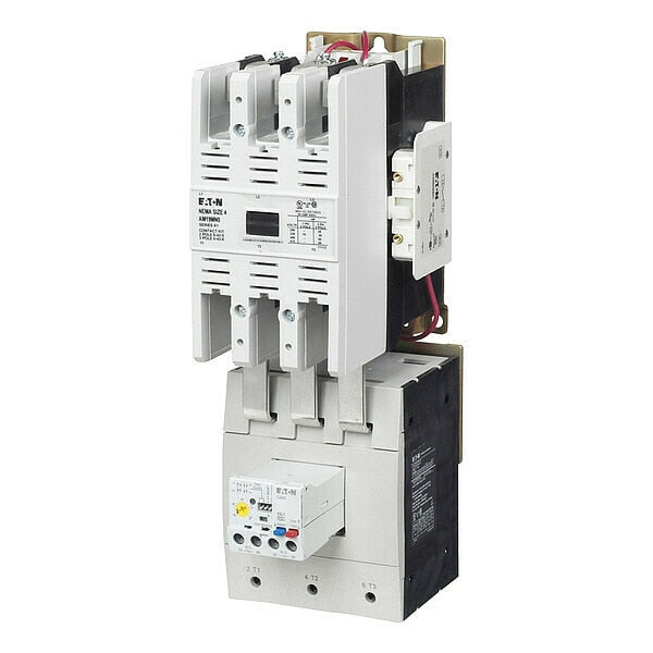 Nonreversing NEMA Magnetic Motor Starter, No Enclosure NEMA Rating, 120V AC, 3 Poles, 1NO