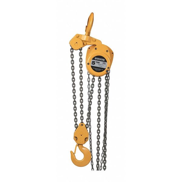 Manual Chain Hoist, 10000 lb., Lift 10 ft.