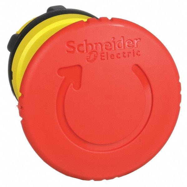 Push Button operator, 22 mm, Red