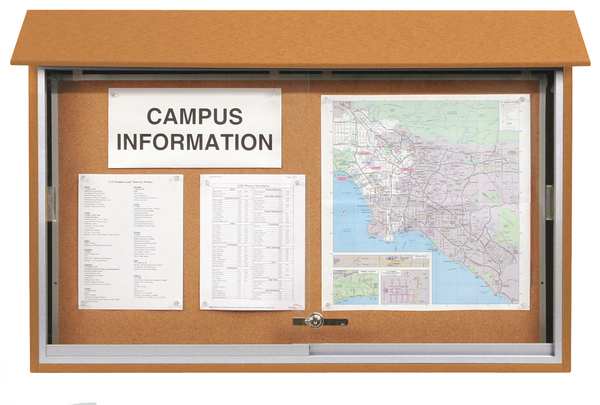 Enclosed Bulletin Board 34
