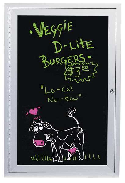Enclosed Wet/Dry Erase Board 36