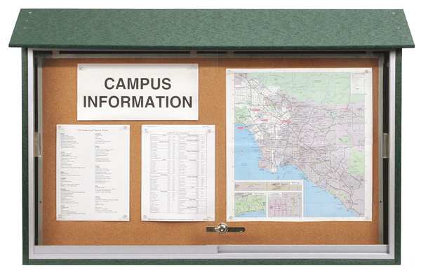 Enclosed Bulletin Board 30