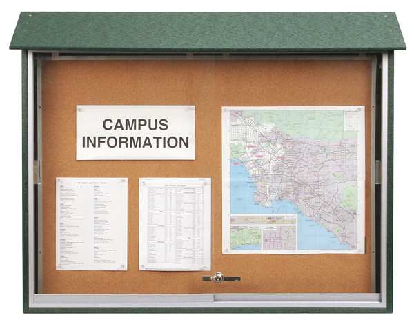 Enclosed Outdoor Bulletin Board 36