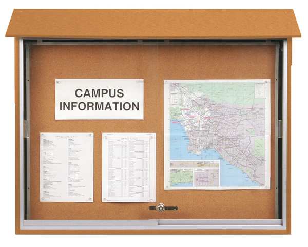 Enclosed Outdoor Bulletin Board 36