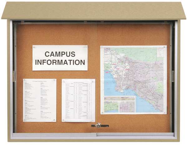 Enclosed Outdoor Bulletin Board 40