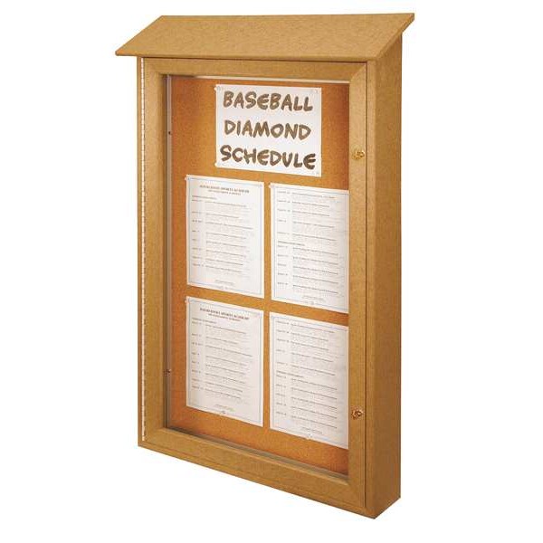 Enclosed Outdoor Bulletin Board 40