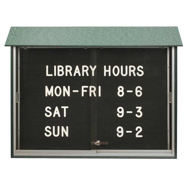 Outdoor Enclosed Letter Board 40