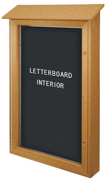 Outdoor Enclosed Letter Board 4 ft.x24