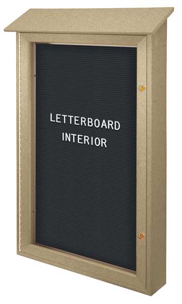 Outdoor Enclosed Letter Board 42